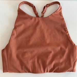 Girlfriend Collective Topanga Bra in Apricot XS